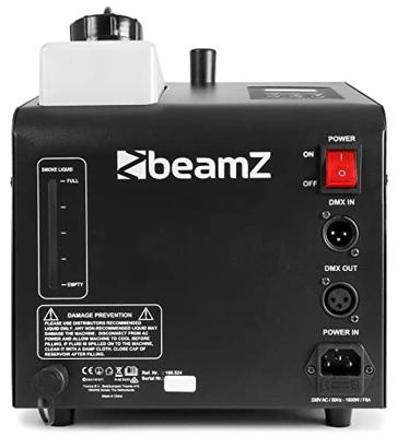 BeamZ SB1500LED rook- en bellenblaasmachine met LEDs
