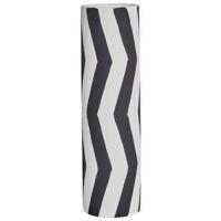 Beliani - GOBY - Bloemenvaas - Wit|Zwart - Steengoed - thumbnail