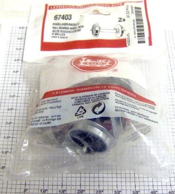 LGB 67403 G Wielstel DC 2 stuk(s)