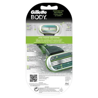 Gillette Body scheerapparaat voor mannen Groen Gillette Body scheerapparaat voor mannen Groen