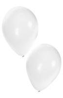 Ballonnen 50x wit - thumbnail