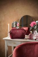 Pip Studio Pip Cosmetic Purse Extra Large Velvet Quiltey Days Red 30x20.7x13.8cm - thumbnail