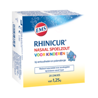 Rhinicur Neus spoelzout kind zakje 20 Stuks - thumbnail