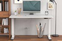 Digitus Zit-sta-bureauframe Elektrisch in hoogte verstelbaar Hoogte: 62 tot 1.27 m (b x d) 170 cm x 68 cm Wit, Wit (RAL 9016) DA-90433 DA-90433 - thumbnail
