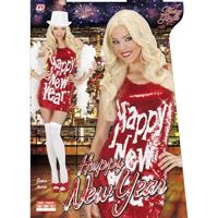 Paillettenjurkje Happy New Year - thumbnail