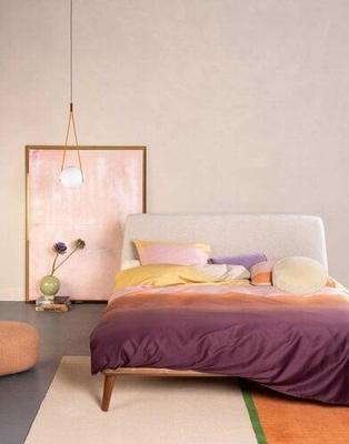 Essenza Esssenza Lunare Dekbedovertrek Warm clay 140x200/220