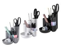 Han pennenbak met 6 vakjes Campus, pastelgeel - thumbnail