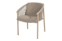 4 Seasons Outdoor | Allora Tuinstoel | Latte - thumbnail