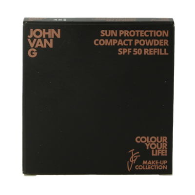 John van G Sun protection compact powder SPF50 refill 45 1 Stuks