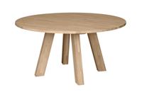 WOOOD Ronde Eettafel 'Rhonda' Eikenhout, 150cm - thumbnail