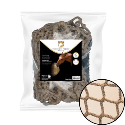Hay Slowfeeder net 2,5 kg (5 mm dik, maaswijdte 45 mm)
