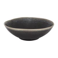 Schaal Toscane - zwart - ø24 cm - thumbnail