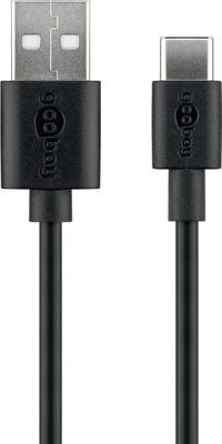 Goobay USB-C laadkabel 3m zwart - 9550320