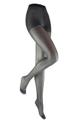 Marianne 20 Denier panty - Ladderstop - Dunne panty doorschijnend - Transparant - Katoenen kruisje