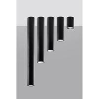 Plafondlamp LAGOS 60 zwart - thumbnail