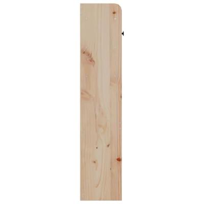 Hoofdbord met opbergruimte 75 cm massief grenenhout