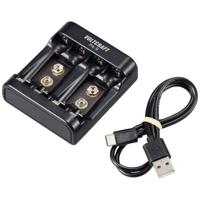 VOLTCRAFT P4-9 Batterijlader NiMH AAA (potlood), AA (penlite), 9 V (blok) - thumbnail