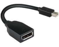 Lenovo 4X90L13971 Adapter [1x Mini-DisplayPort stekker - 1x DisplayPort bus] Zwart - thumbnail