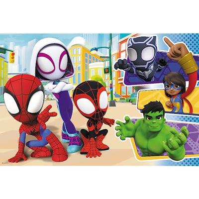 Trefl Maxi puzzel Vrienden van Spidey - 24 stukjes - thumbnail