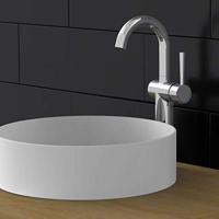 Wastafel Mengkraan Schutte Cornwall Chroom Verhoogd - thumbnail