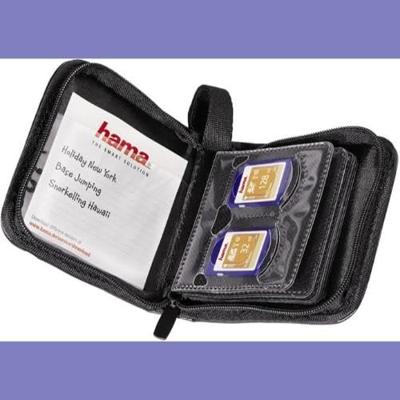 Hama Memory Card Wallet 12Xsd Zwart