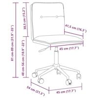 Eetkamerstoel kunstleer zwart - thumbnail