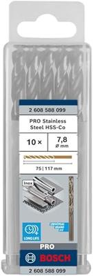 Bosch Accessories 2608588099 Metaal-spiraalboor 7.8 mm 10 stuk(s) Bosch Accessories 2608588099 Metaal-spiraalboor 7.8 mm 10 stuk(s)