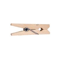 Vaessen Creative • wasknijpers hout 2,5cm 24pcs naturel - thumbnail