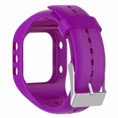 Slimme horloge Silicome polsband horlogeband voor POLAR A300 (paars)