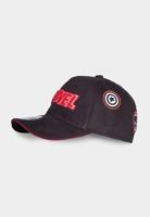 Marvel Baseball Cap Logo Red & White - thumbnail