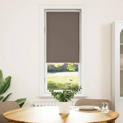 VidaXL Rolgordijn verduisterend koffie 55x130 cm stofbreedte 50,7 cm VidaXL Rolgordijn verduisterend koffie 55x130 cm stofbreedte 50,7 cm
