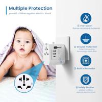 Oplader Ewent Wit - thumbnail