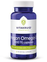 Vitakruid Vegan Omega 3 1000 Tryglyceriden 300 DHA 100 EPA 60 - thumbnail