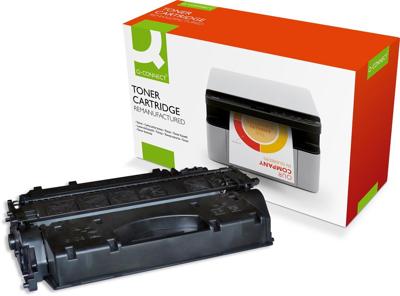 Q-CONNECT toner zwart 6500 pagina&apos;s voor HP - OEM CE505X