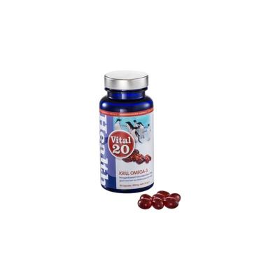 Vital20 Krill olie omega-3 590mg 90 Softgels Vital20 Krill olie omega-3 590mg 90 Softgels