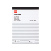 HEMA Schrijfblok A5 gelinieerd - thumbnail