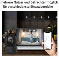 WOOX r4040-black ptz slimme camera, 1080p, tilt / zoom - thumbnail