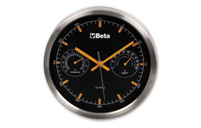 Beta BetaCollection Klok met thermometer en hygrometer, 26 cm in diameter 9594 - 095940051