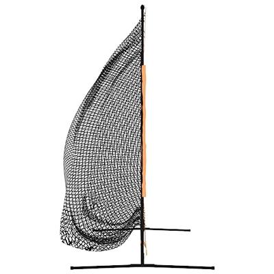 VidaXL Golftrainingsnet 215x107x216 cm polyester zwart en oranje
