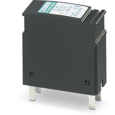 Phoenix Contact 2858014 PT 4X1-48DC-ST Insteekbare overspanningsafleider Set van 10 stuks Overspanningsbeveiliging voor: Verdeelkast 10 kA 10 stuk(s) Phoenix Contact 2858014 PT 4X1-48DC-ST Insteekbare overspanningsafleider Set van 10 stuks Overspanningsbeveiliging voor: Verdeelkast 10 kA 10 stuk(s)