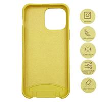 Høyde - iPhone 13 Pro - Telefoonhoes met koord - Geel - thumbnail