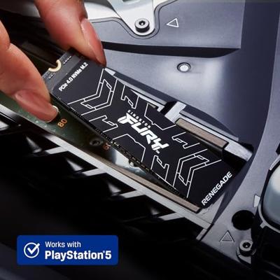 Kingston Fury Renegade 1 TB M.2 SSD harde schijf PCIe NVMe 4.0 x4 SFYRS/1000G