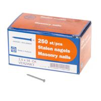 Buigzame stalen nagel 35x2.5 - thumbnail