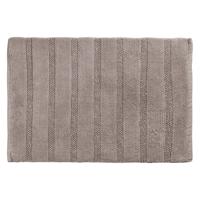 Badmat Differnz Stripes 45x75 cm Katoen Taupe - thumbnail