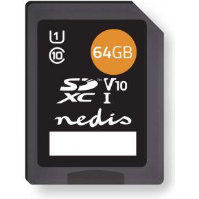 Nedis Geheugenkaart | SDXC | 64 GB | UHS-I | 1 stuks - MSDC64100BK MSDC64100BK Nedis Geheugenkaart | SDXC | 64 GB | UHS-I | 1 stuks - MSDC64100BK MSDC64100BK
