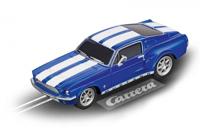 Carrera ford mustang &apos;67 - racing blue 1:43 - thumbnail