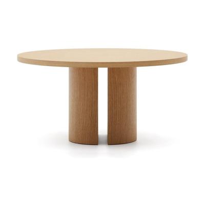 Kave Home Nealy eettafel Ø150 cm Eiken Kave Home Nealy eettafel Ø150 cm Eiken