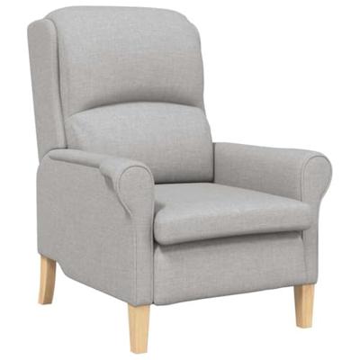 Fauteuil Wolken grijs 76 x 94 x 102 cm Stof