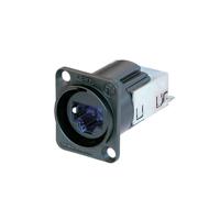 Neutrik NE8FDY-C6-B EtherCon RJ45 CAT6 inbouwbussen NE8FDY-C6-B Bus, inbouw NE8FDY-C6-B Aantal polen: 8P8C Zwart 1 stuk(s) - thumbnail