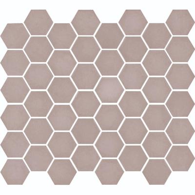 Mozaiek Valencia Hexagon Roze Mat 4,3x5,0 Mozaiek Valencia Hexagon Roze Mat 4,3x5,0